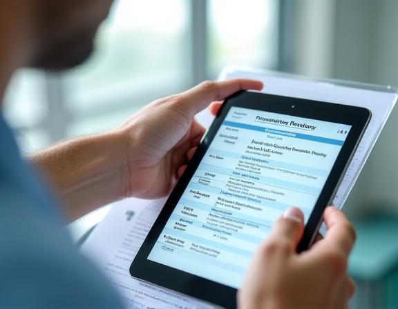 Especialista revisando plan de tratamiento personalizado para prostatitis